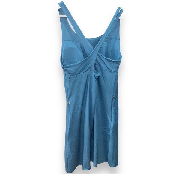 NEW Kyodan Outdoor Blue Active Workout Dress Size XL Criss Cross Strappy Back - Picture 8 of 8